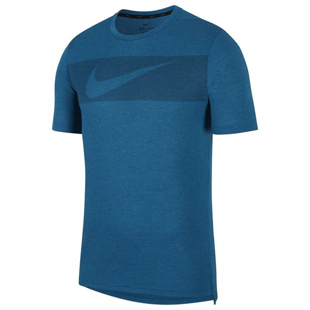 Mens Nike Dri-Fit Breathe Graphic Short Sleeve T-Shirt AJ8004 301