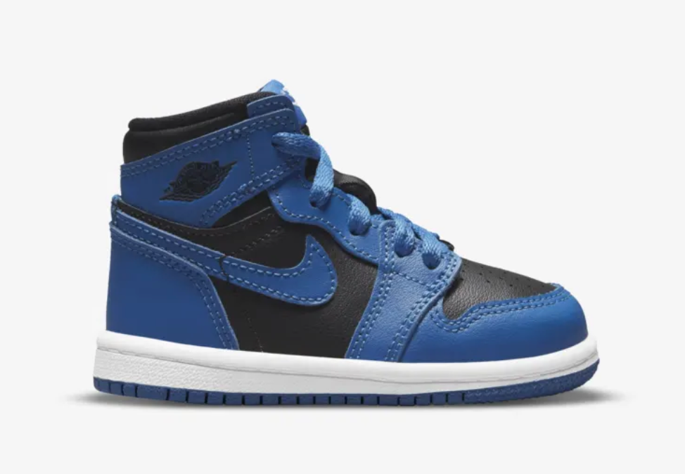 Toddler Size Nike Air Jordan Retro 1 High OG 'Dark Marina Blue' AQ2665 404