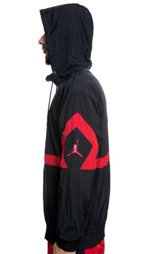 Men's Jordan Sportswear Diamond Hooded Track Jacket AQ2683 010