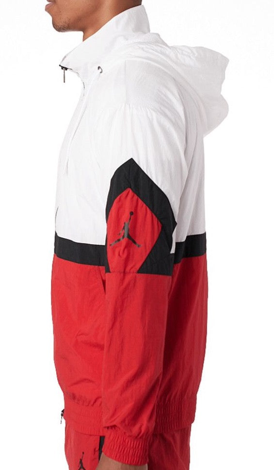 Men's Jordan Sportswear Diamond Hooded Track Jacket AQ2683 100