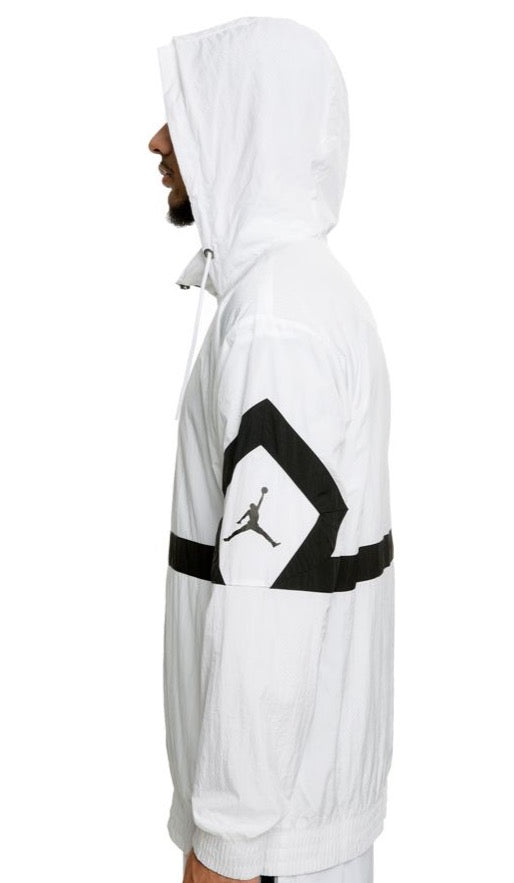 Men's Jordan Sportswear Diamond Hooded Track Jacket AQ2683 101