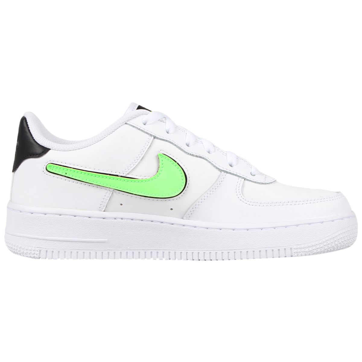 Nike Air Force 1 LV8 'White Green Abyss' Size 7Y GS [FJ4613-100]