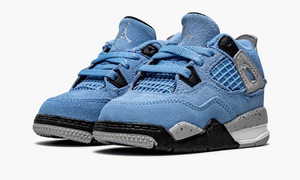 Toddler Size Nike Air Jordan Retro 4 'University Blue' BQ7670 400