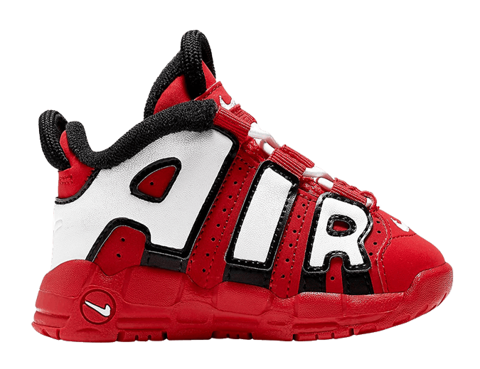 Toddler Size Nike Air More Uptempo 'University Red' CD9404 600