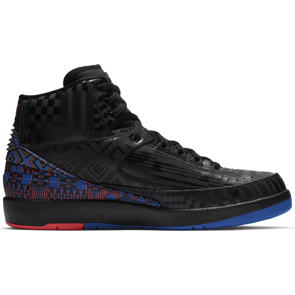Grade School Youth Size Nike Air Jordan Retro 2 "Black History Month" CI2972 007