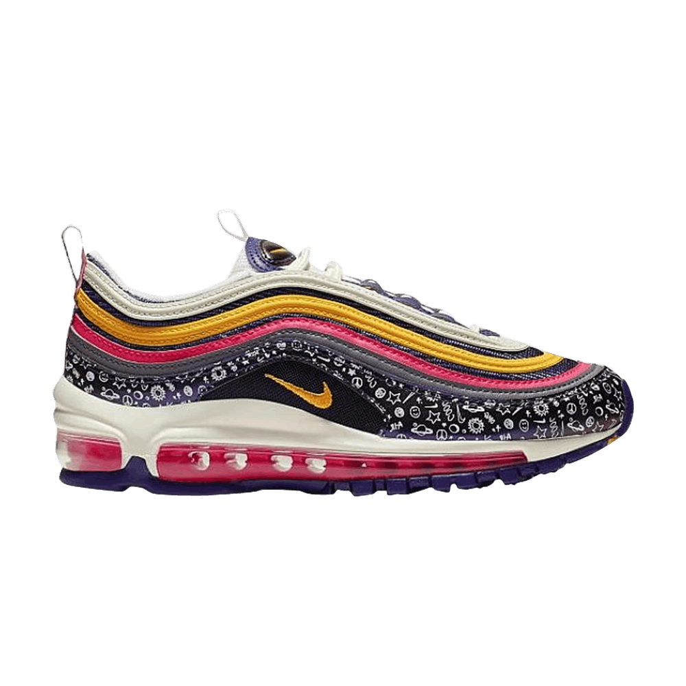 Grade School Youth Size Nike Air Max 97 'Back To School' CI9929 500