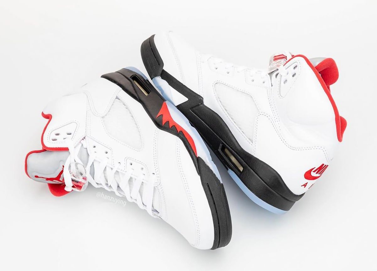 Men's Nike Air Jordan Retro 5 "Fire Red 2020" DA1911 102