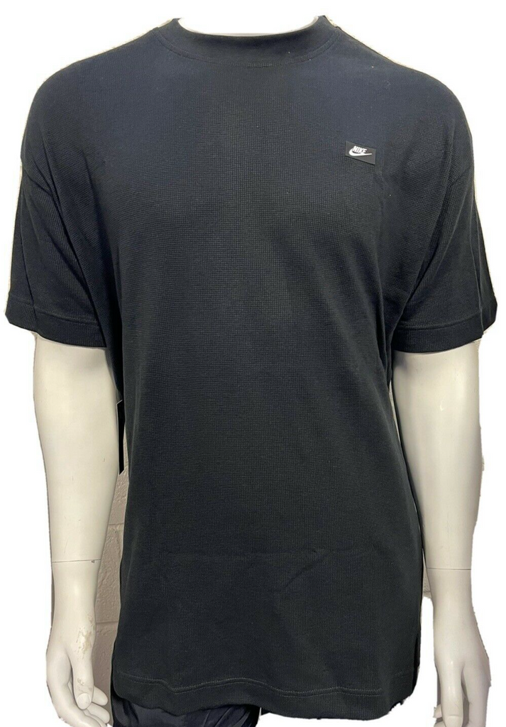 Men's Nike Air Waffle Thermal Short Sleeve Loose Fit T-Shirt CT5625 010