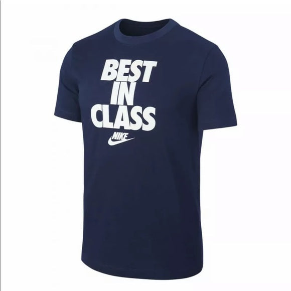 Mens Nike Sportswear Best In Class Short Sleeve T-Shirt CV1994 410
