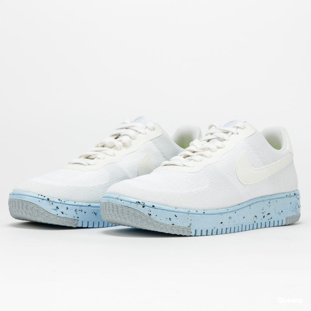 Women's Nike Air Force 1 Crater Flyknit 'Pure Platinum' DC7273 100