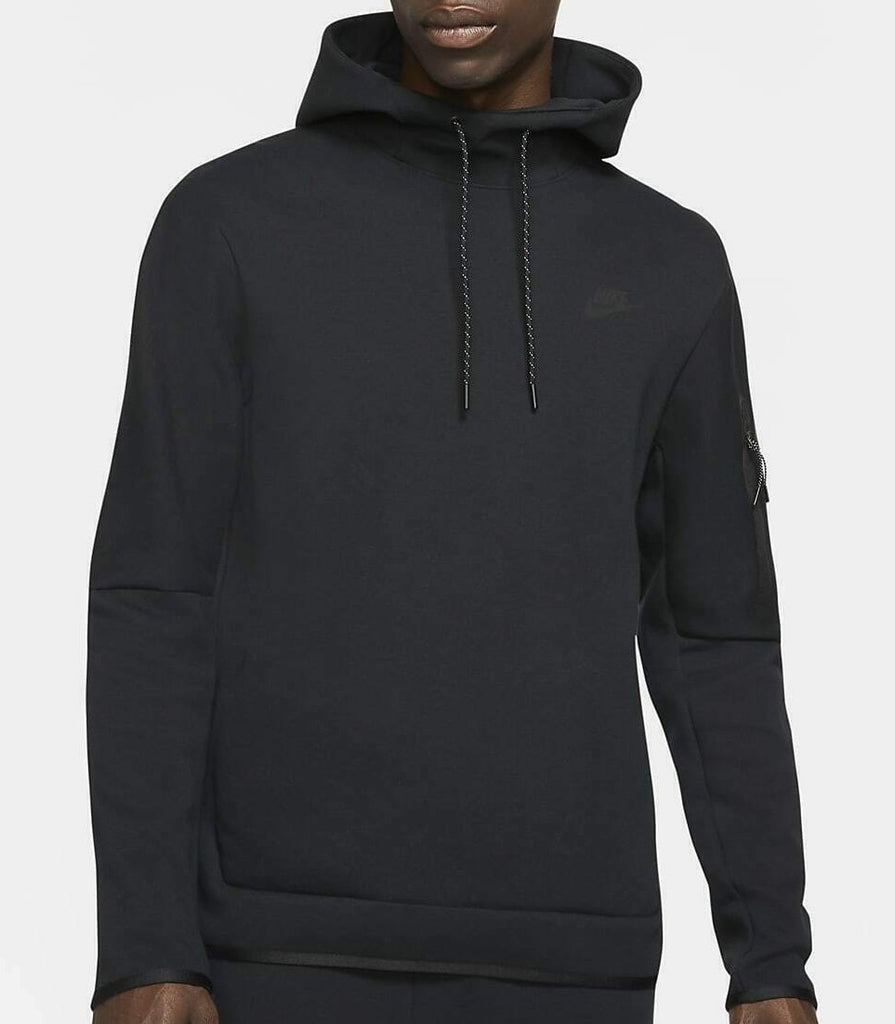 Men's Nike Sportswear Tech Fleece Pullover Hoodie 'Black' DD5174 010