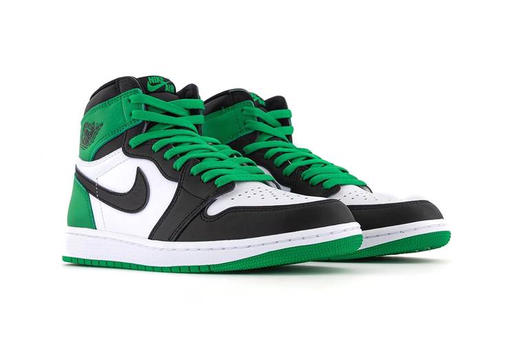 Grade School Nike Air Jordan Retro 1 High OG 'Lucky Green' FD1437 031