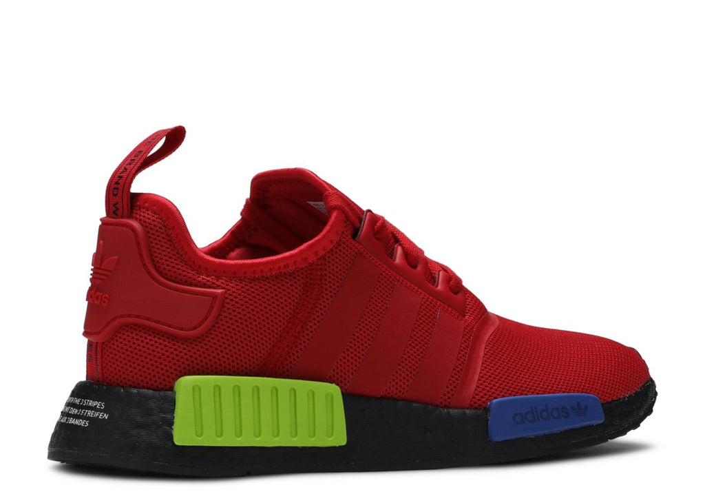 Men's Adidas NMD_R1 "Red Multi-Color" FV5258