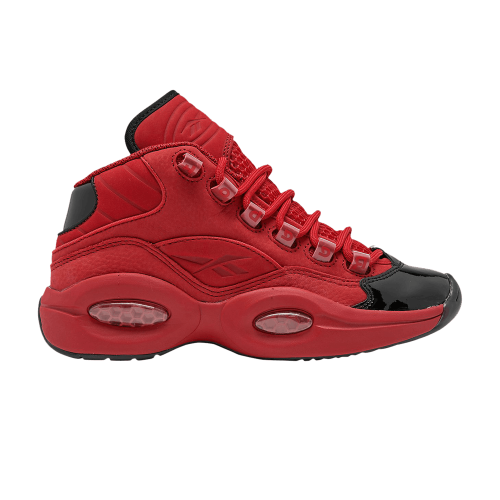 Grade School Youth Sizes Reebok Question Mid 'Heart Over Hype' FX4015