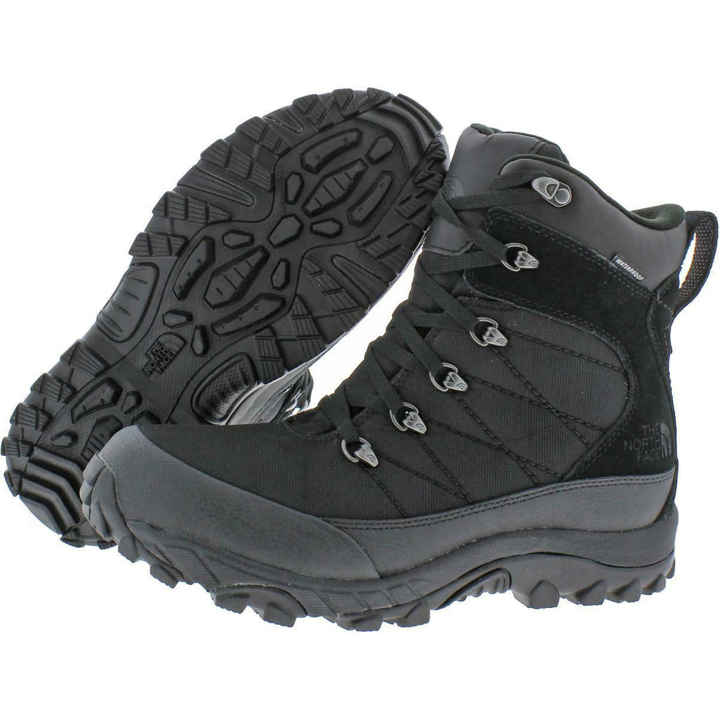 Men's The North Face Chilkat Nylon 'Triple Black' Waterproof Winter Boots NF00CU44KX7