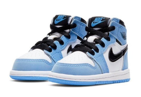Toddler Size Nike Air Jordan Retro 1 High OG 'University Blue' AQ2665 134