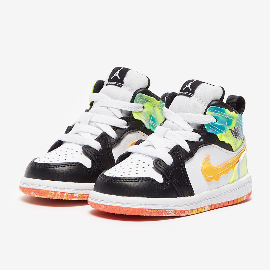 Toddler Sizes Nike Air Jordan Retro 1 Mid SE 'Drip' DJ6564 038