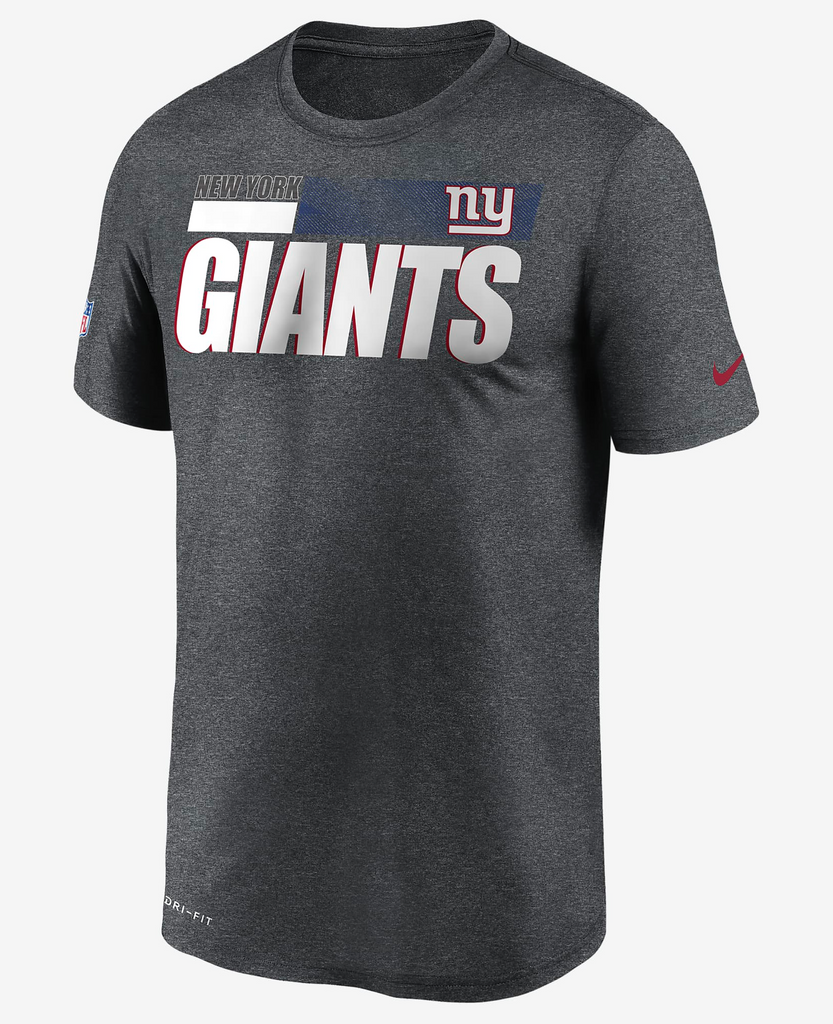 Men's Nike New York Giants Legend Sideline Dri-Fit Short Sleeve T-Shirt NKDI 07F